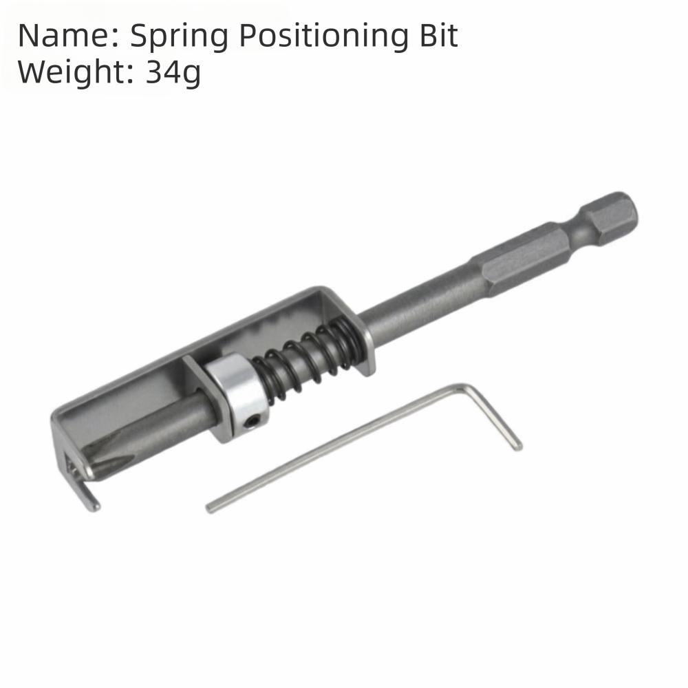 Anti-Drop Spring-Loaded Screw Holder Wear Resist Bit Retaining Adapter  Garage Repair