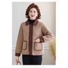 Plaid Contrast Color Women's Autumn and Winter Lapel Button Cardigan Long Sleeve Fashionable Elegant Jacket Top