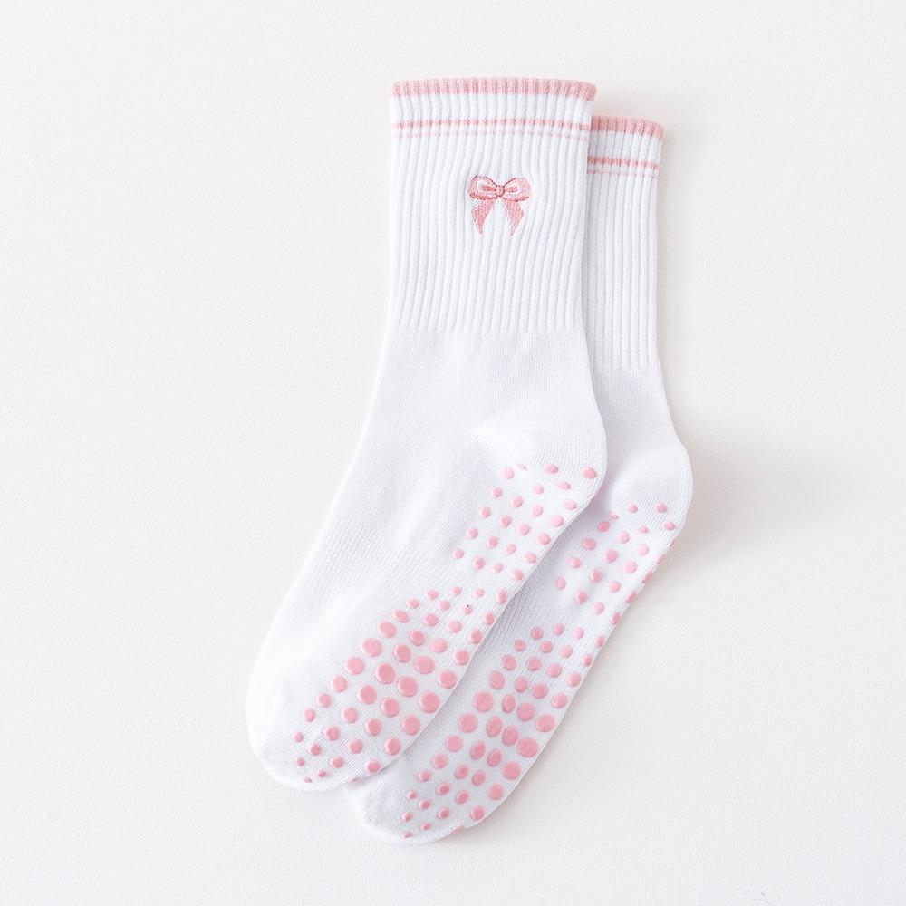 

Cotton Yoga Socks Harajuku Street Mid Tube Socks New Pilates Socks 6