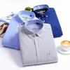 Men's Long Sleeve Shirt Oxford Woven Thick Warm Autumn and Winter Comfort High Quality Everything Easy To Take Care of Simple