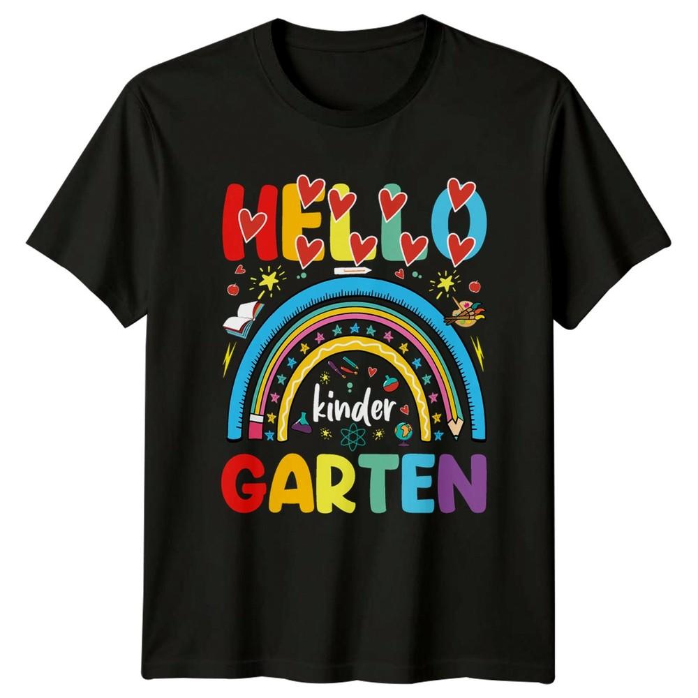 Hello Kinder Garten TShirt Kindergarten School Back To School