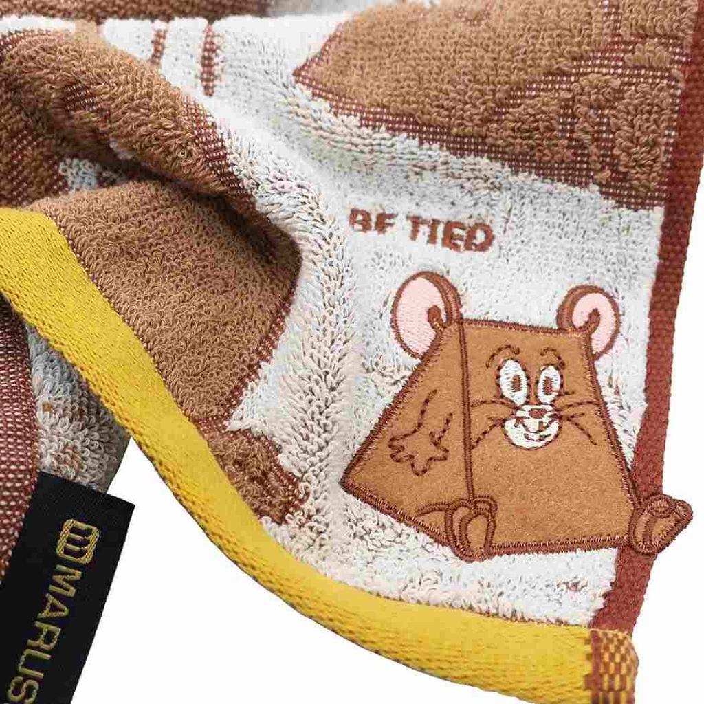Marushin Carry Tom and Jerry Swallowing Jerry Antibacterial and Deodorizing Available in 2 4105001000 Towel, Embroidered, Cotton, Sizes,