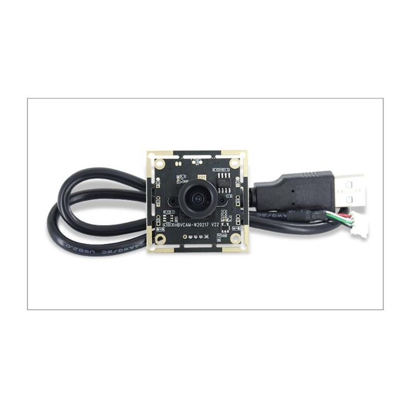 USB 1280x720 OV9732 Video Camera Module 1MP 60°/160°/180° Adjustable Manual-focus Lens Monitoring Module Plug and Use