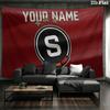Custom Name,HC Sparta Praha Wall Tapestry, Aesthetic Printed Fabric Blanket, Suitable for Bedroom, Living Room, and Home Decor.