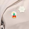 Christmas Fashion Enamel Pins: Stylish Brooches for Backpacks & Clothing