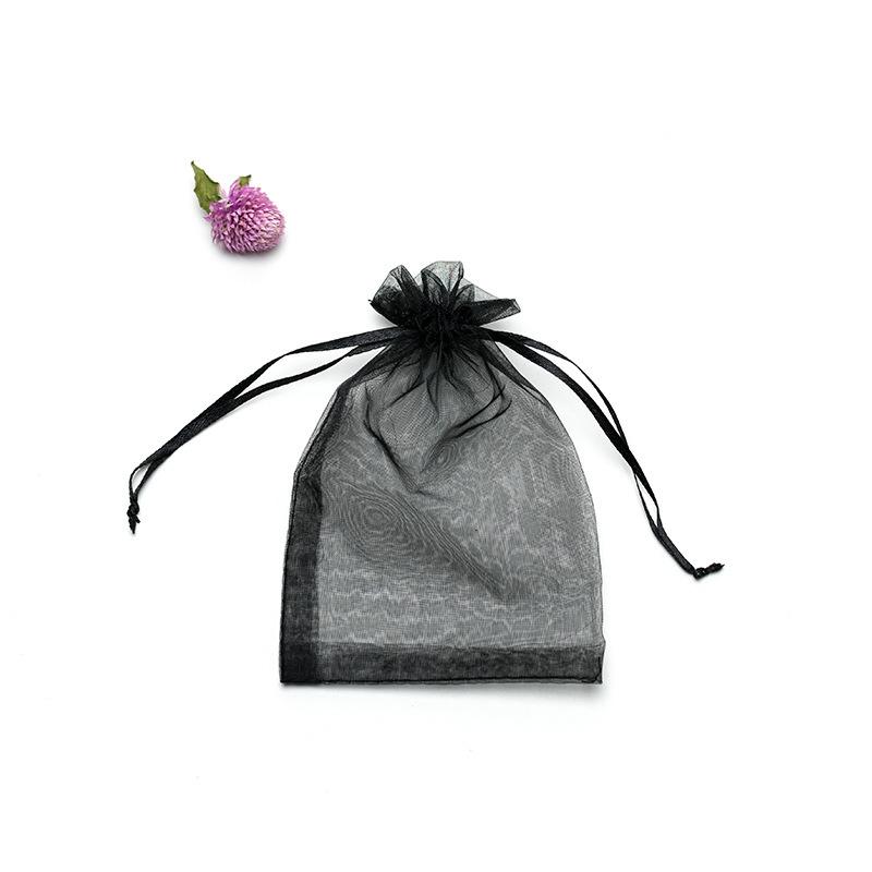 

50/100PCS/Lot Organza Gift Bags for Jewelry, Multi-color Drawstring Bags, Wedding, Christmas, Candy Gifts, Jewelry Packaging 50pcs&5x7cm