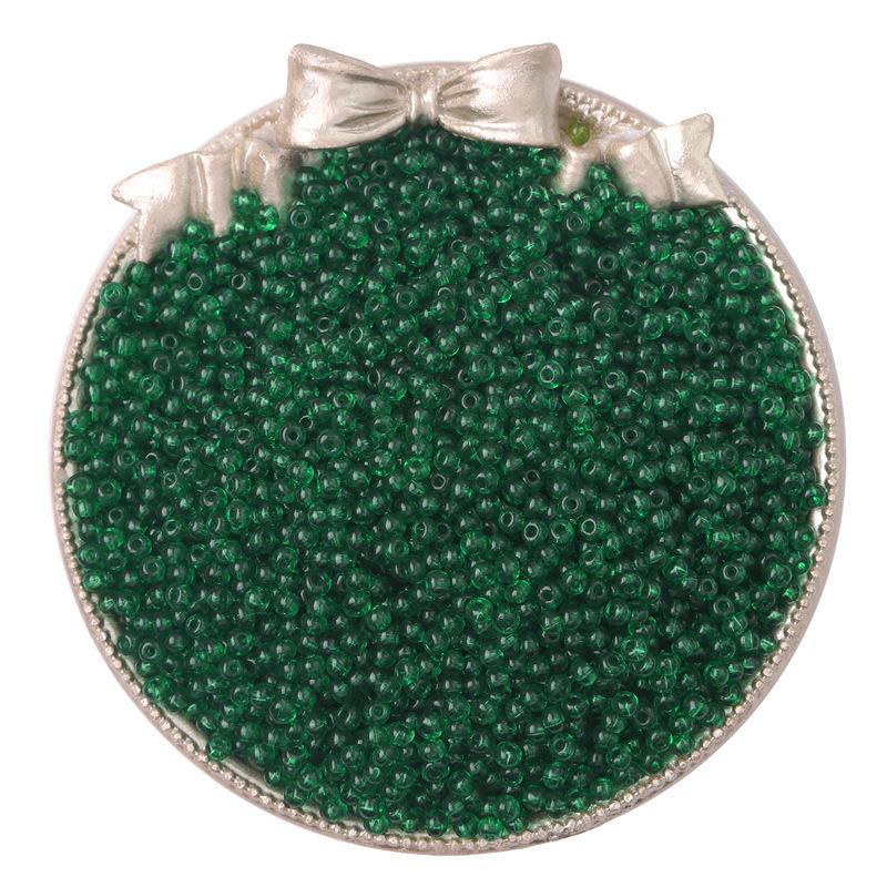 Materiale per braccialetti con collana di perline fai da te: Perline di riso in vetro super trasparente da 2/3/4 mm per orecchini e accessori