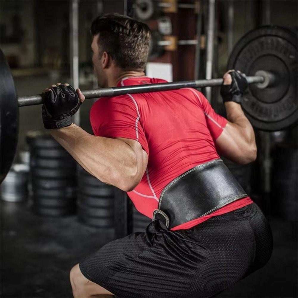 Thicken Weightlifting Waist Protection Adjustable Sports Compression Waistband  Bench Press