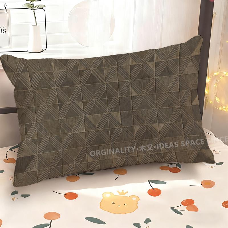 Geometric Pattern Rectangular Pillowcase Suitable For Sofa Bedroom Car Pillow Cover Cushion Rectangular Back Cushion