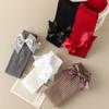 Girls Knee High Cotton Socks Big Ribbons Bow Back To School Socks, Ribbons Bows Long Socks Uniform Party Wear Stockings