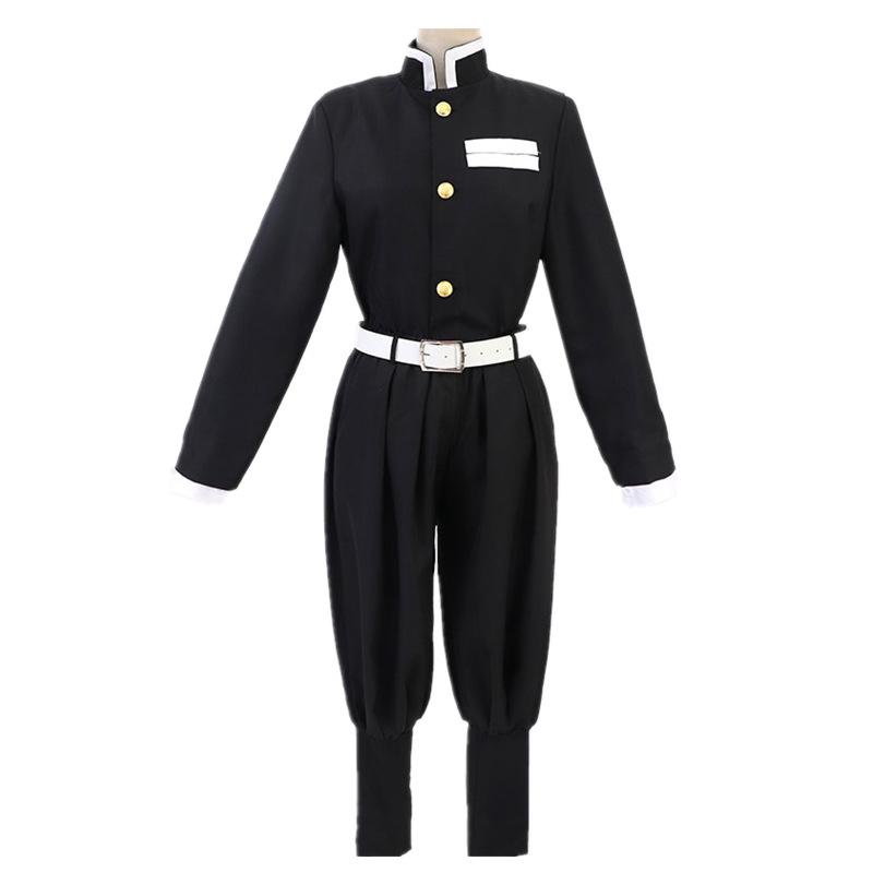 

Demon Slayer Corps Uniform: Nine Hashira, Tanjiro Kamado, Zenitsu Agatsuma Cosplay, Japanese Anime Style Extra Large