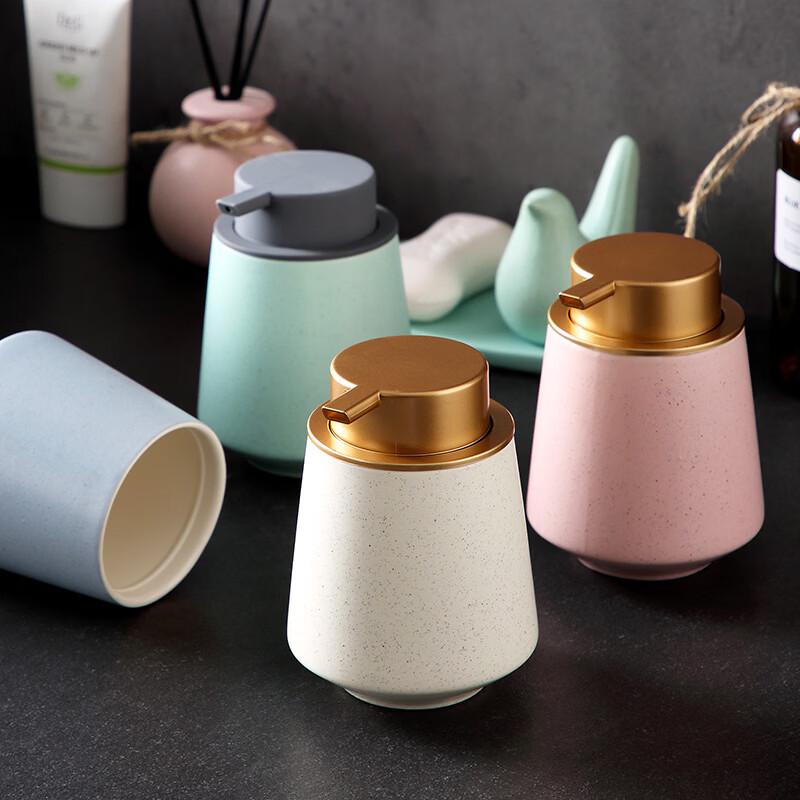 OIMG Ceramic Soap Dispenser Bottle