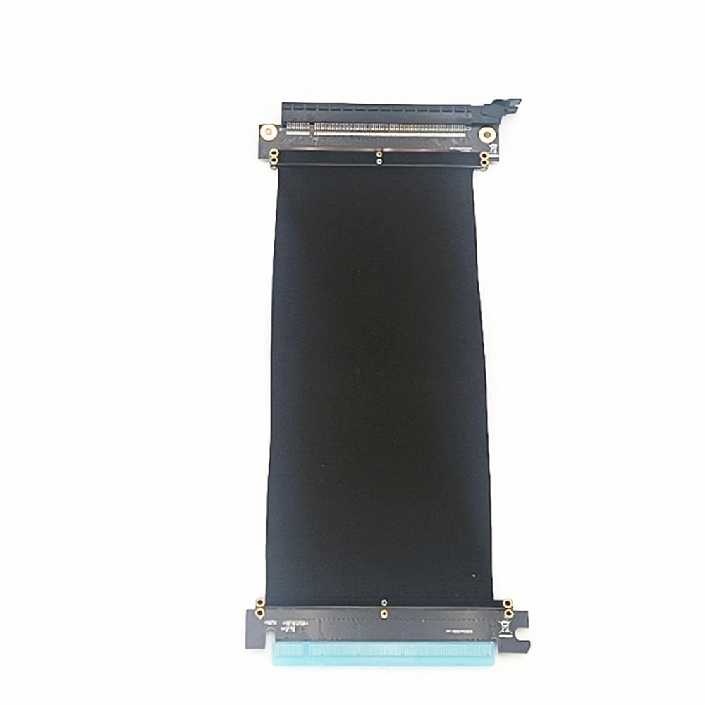 PCIe 3.0 16X Extension Cable 90 Degree 16X To 16X Ribbon Riser Card (20cm)
