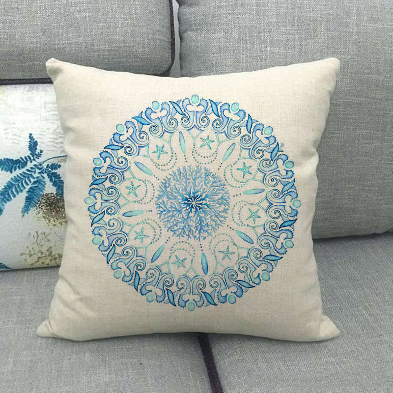 Pattern Geometric Pattern Series Digital Printing Short Plush Pillow Covers For Car Sofa Office Cushion Cover Home Goods