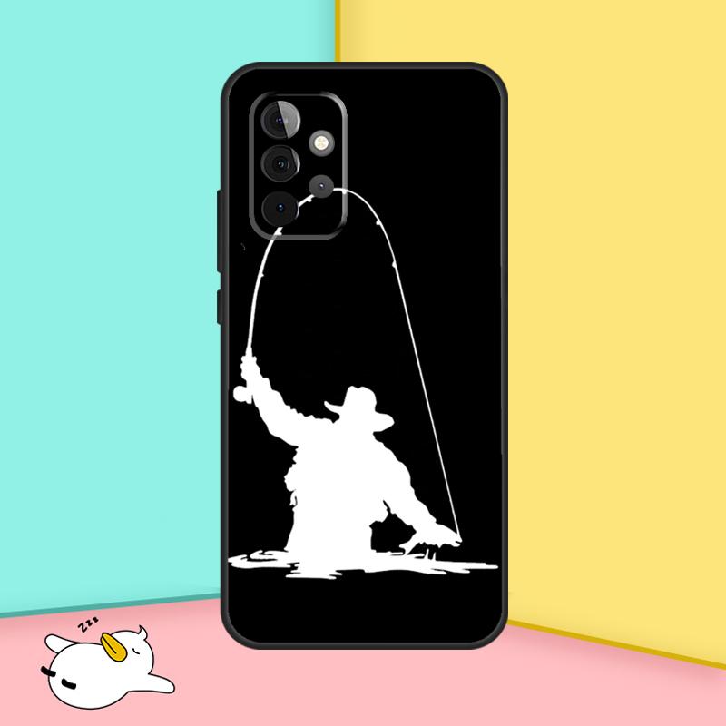 Fishing Fisherman Case For Samsung Galaxy A53 A33 A23 A13 A52 A32 A22 A12 A52S A50 A51 A71 A14 A34 A54 Cover
