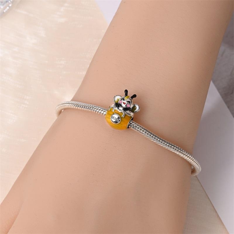 Neu im Sortiment Be Love Große und Kleine Herzform Charm-Perlen Passend für Armbänder Halsketten Damen Luxus-Anhänger Perlen Schmuck Geschenke