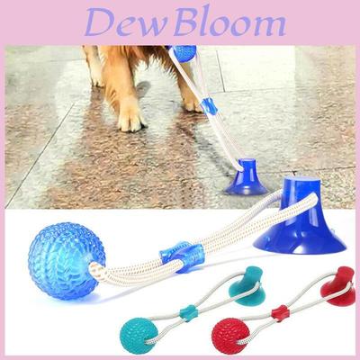 Jouet à mâcher molaire durable pour animaux de compagnie avec balle à corde de traction solide et caractéristiques de nettoyage des dents