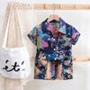 Children's Summer Suit Boys' Summer Suit Baby's Short Sleeved Shorts T-shirt Loose Shirt Trendy Children's Clothing