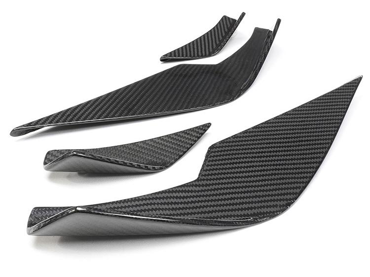 Compatible BMW M3/M4 G80/G82 MP/VS Style Carbon Fiber Hood Vents & Front Canards