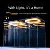 Clear Acrylic Acrylic Display Case Ring LED Lights Dust-proof Display Box High Transparent Modern Style Storage Box