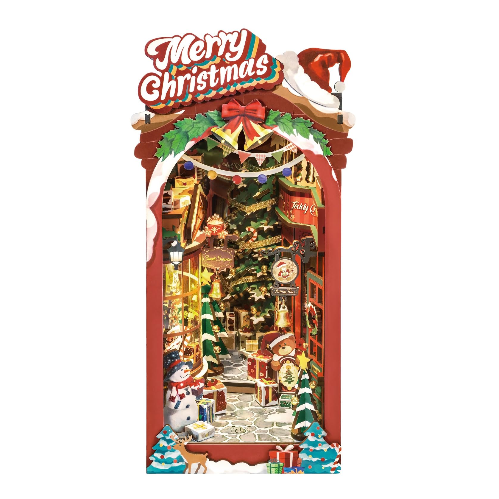 

DIY Miniature House Dollhouse TGC06 Includes Japanese Instructions (Christmas Town) -