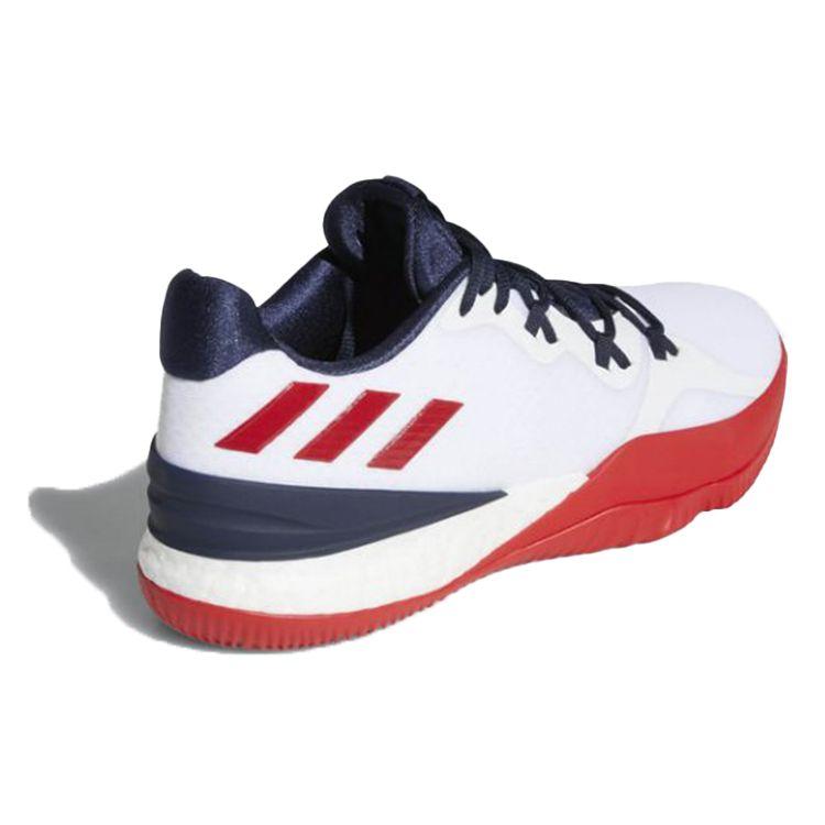 Adidas Crazylight Boost 2 USA Мужские кроссовки White Footwear-White Scarlet AC7431 40⅔ — фото 3