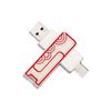 OLOEY Rotating Type-C Dual-Use Metal USB Flash Drive