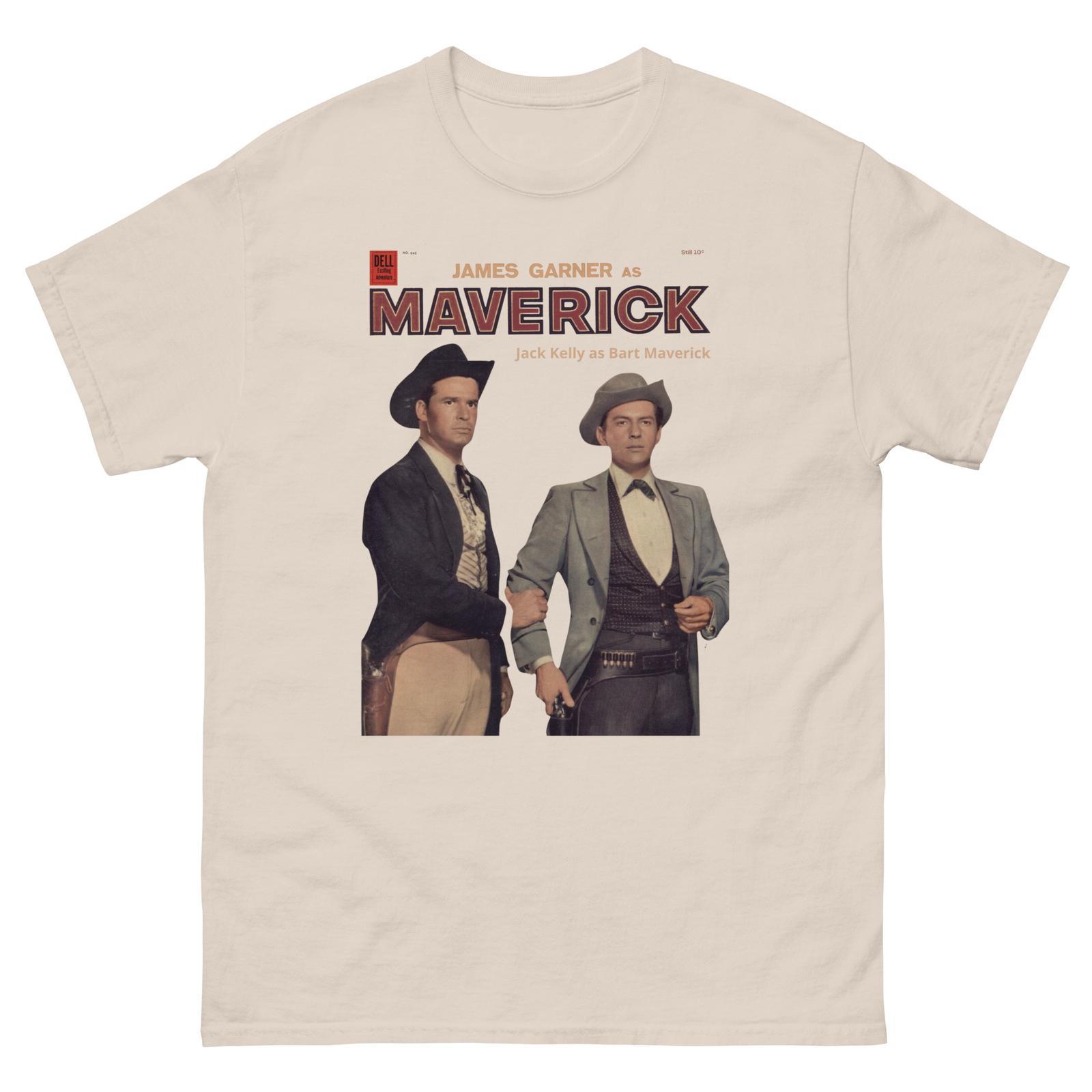 Maverick Vintage Western Classic TV Show T Shirt Cowboy Graphic Design XXXL