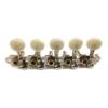 5L/5R Guitar Tuning Keys Tuners Machine Head 10 String Gold Plated Single Hole Tuning Pegs for Classical Acoustic Guitar