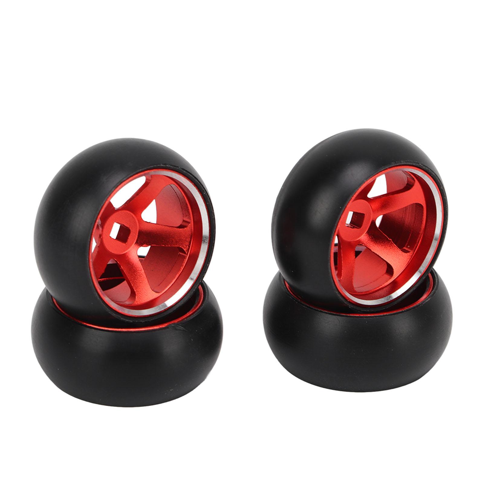 

4PCS RC Drift Tires Aluminum Alloy RC Tires and Wheels Set for Wltoys K989 K969 P939 28413 1 28 RC Cars
