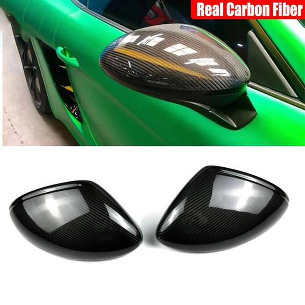 Carbon Fiber Rearview Mirror Cover Sticker (Pair) for Bao Shi.