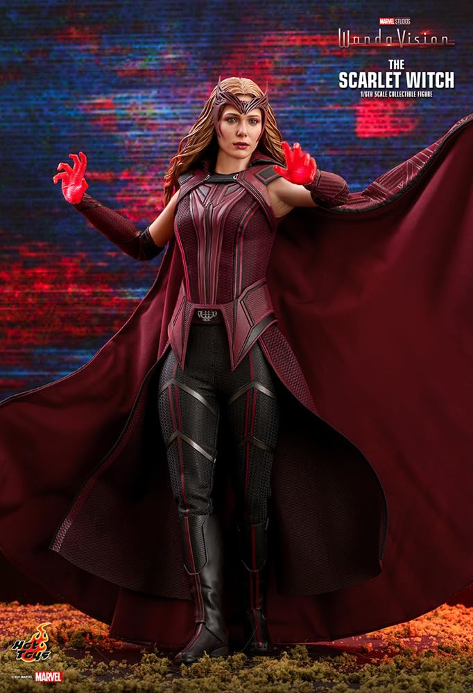 TV Masterpiece WandaVision Scarlet Witch Scale Figure Red 1/6