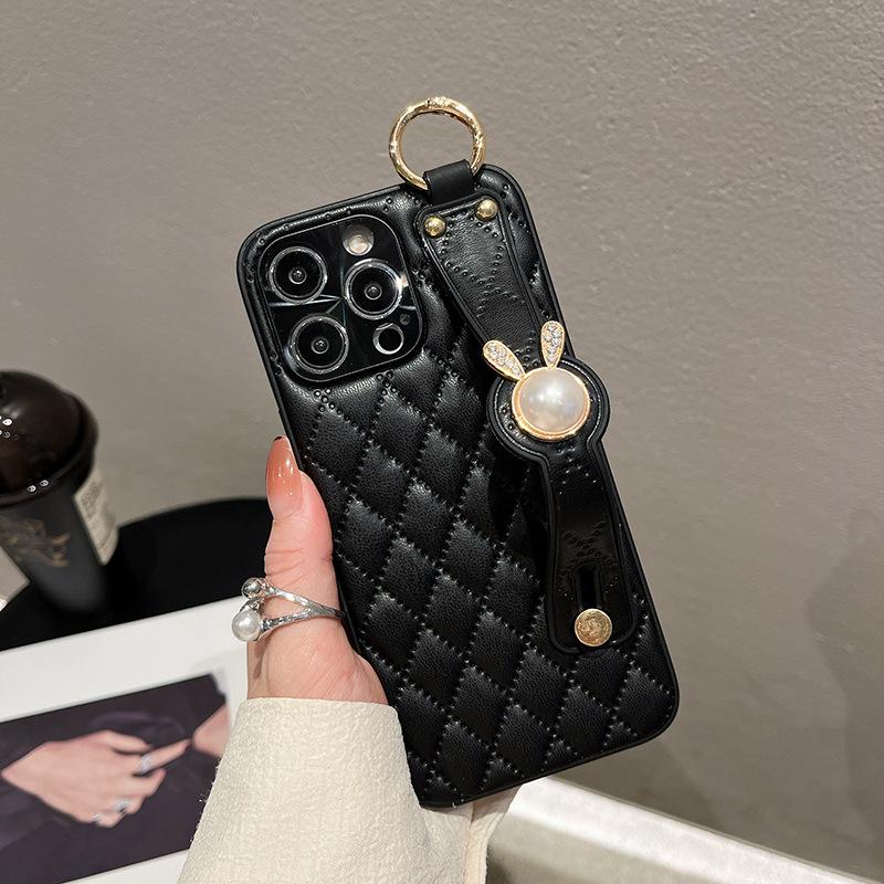 

Браслет-кролик подходит для чехла для телефона iPhone 14promax, с маленьким чехлом в стиле Champs с полной защитой для iPhone 13 и противоударными чехлами для телефона 12 iPhone 16 Pro max 6.9 inch