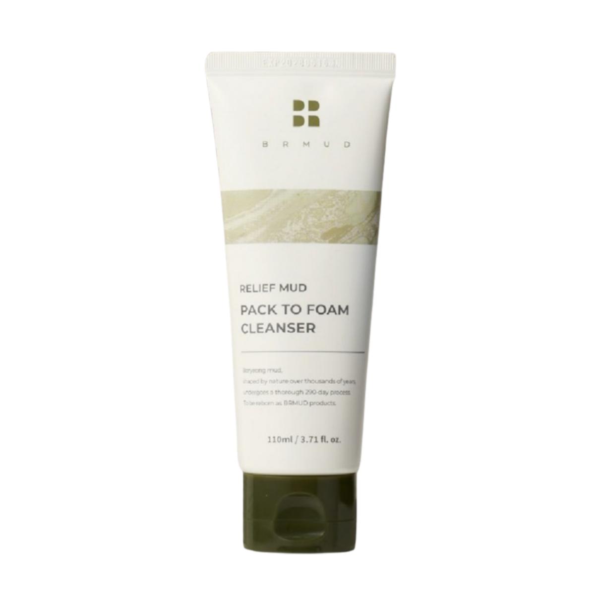 

[BRMUD] Relief Mud Pack To Foam Cleanser 110ml 110ml X 1PCS