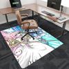 1pc Office Chair Mat - Saint Seiya Athena & Phoenix Ikki Decorative Rug for Home, Office, Living Room, Bedroom, Non-Slip Carpet Suitable for All Seaso