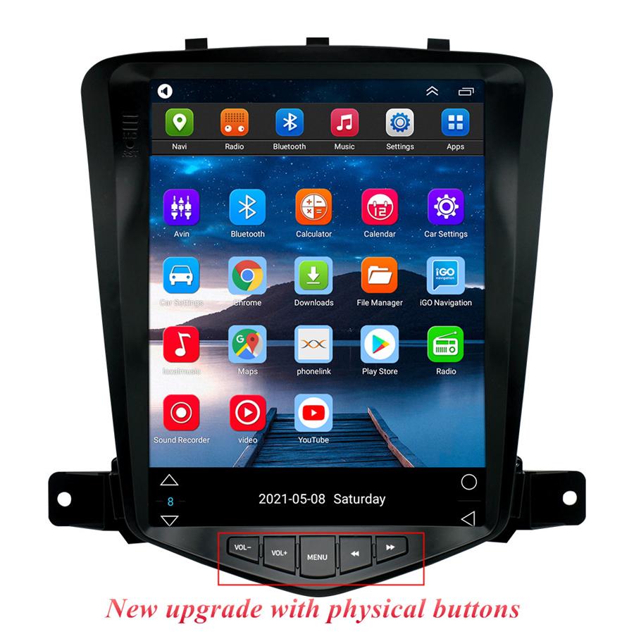 Cruze vertical screen navigation all-in-one machine 09-14 button model-9.7inch high with built-in CP