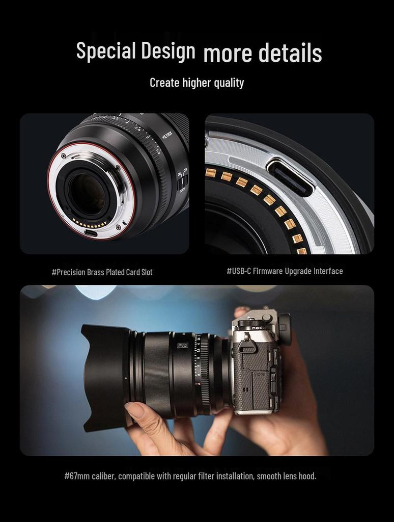 Viltrox 27mm f/1.2 Pro Prime Lens for F/Z/E Mount Mirrorless Cameras with Autofocus