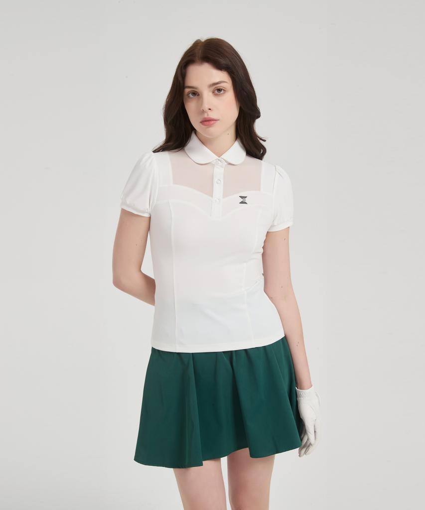 E.PARCA Ashley Puff Short Sleeve Top