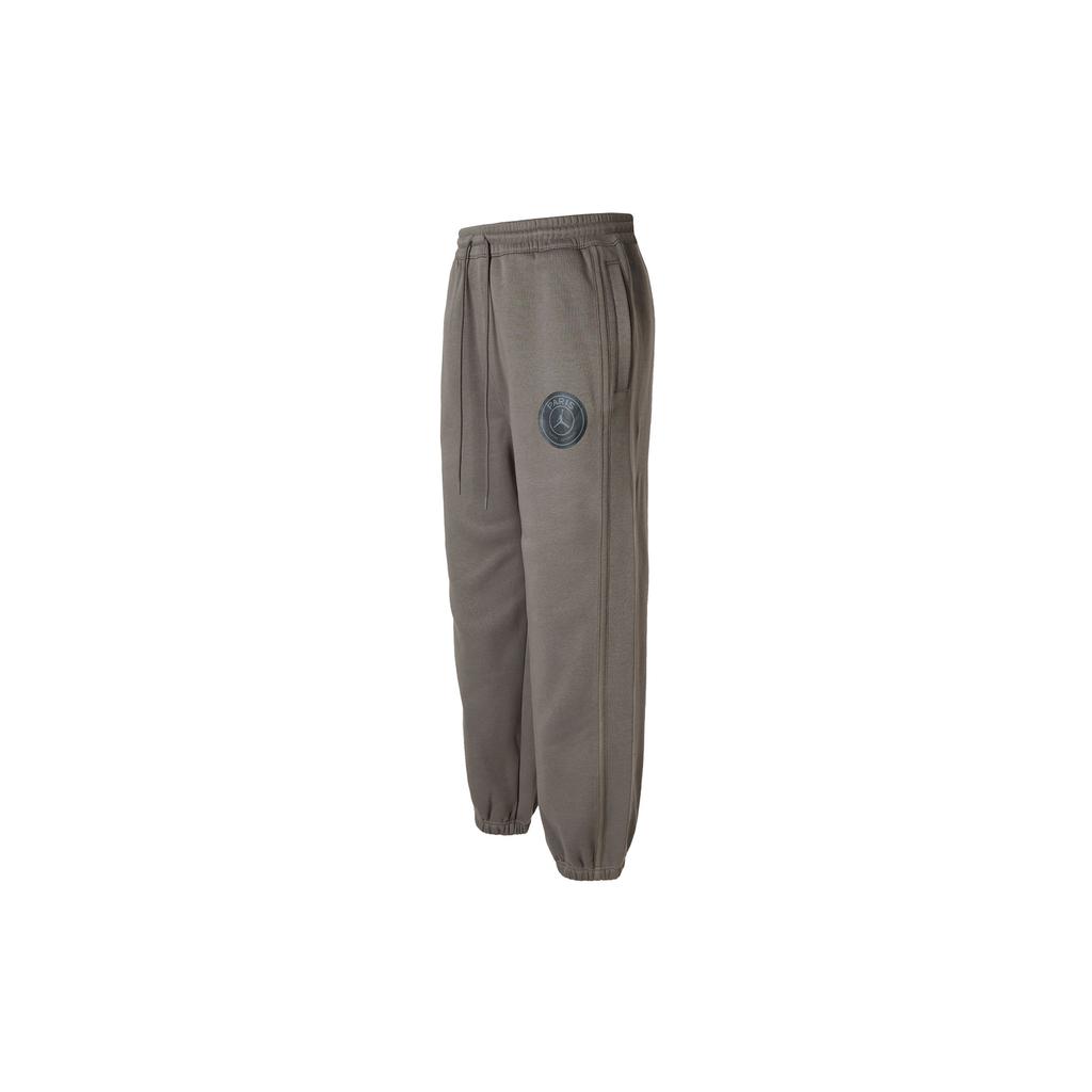 Jordan Paris Saint-Germain Collaboration Lace-Up Casual Jogger Knit Pants Men Bottoms Light-Brown DZ2950-274