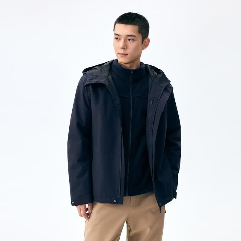Lanbu Men s Winter 3-in-1 Outdoor Jacket 2XL