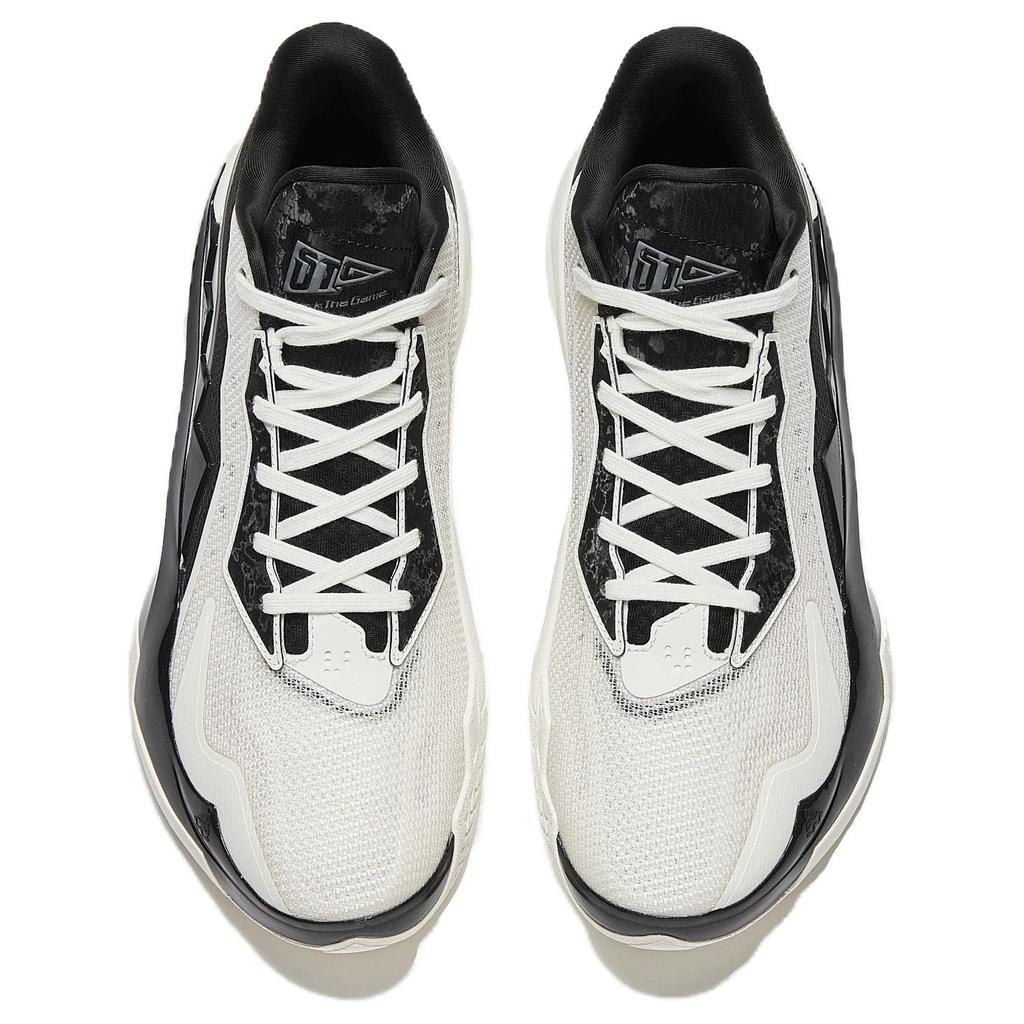 Anta Crazy 1 BM Nitrogen Technology Professional Basketball Shoes Men Sneakers White Black 912531101Q-2