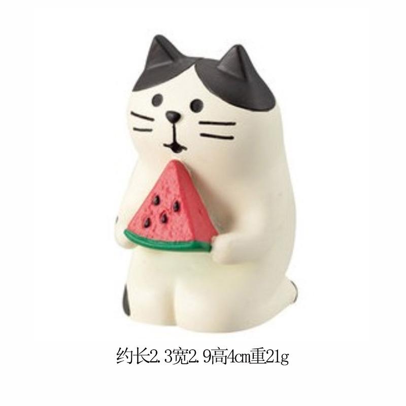Car ornaments, Japanese cat Zakka groceries, photos, cute adorable ornaments, mini, resin crafts