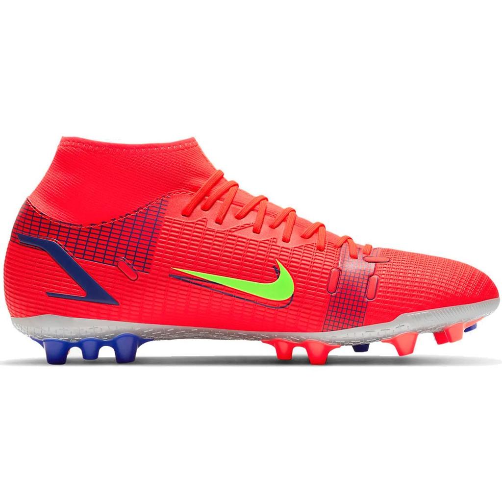 Nike Mercurial Superfly 8 Academy AG Soccer Shoes Men Soccer Shoes Red Green CV0842-600