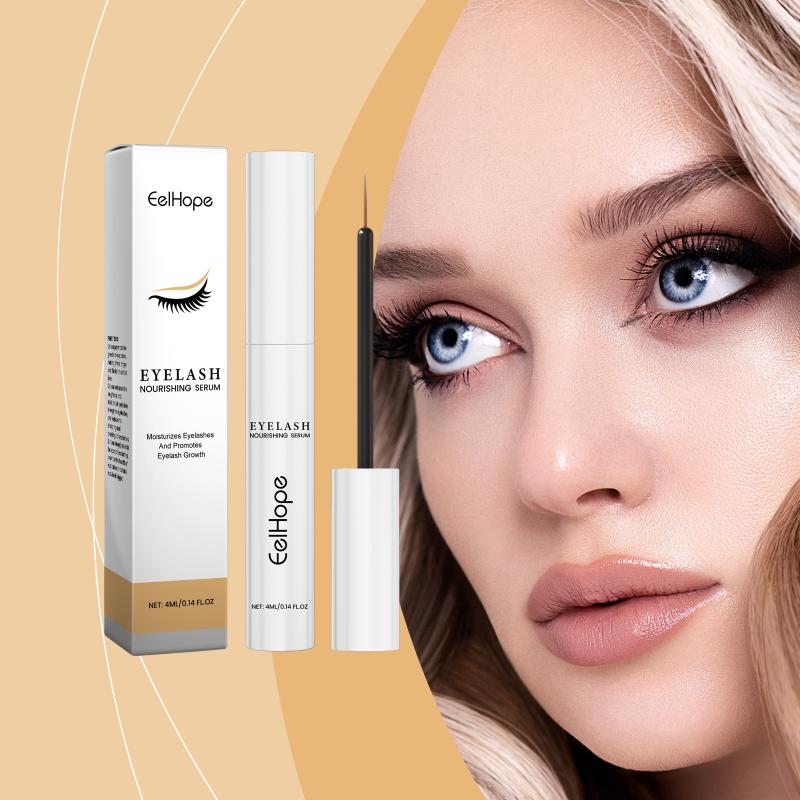 Eyelash Growth Serum Enhancer Longer Fuller Thicker Curling Lash Treatment Nutritious Eye Care Makeup Natural Eyelash Boost