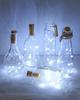 LED Fairy Star Lights with AG13 Battery, Copper Wire Bottle Stopper for Christmas Decoration