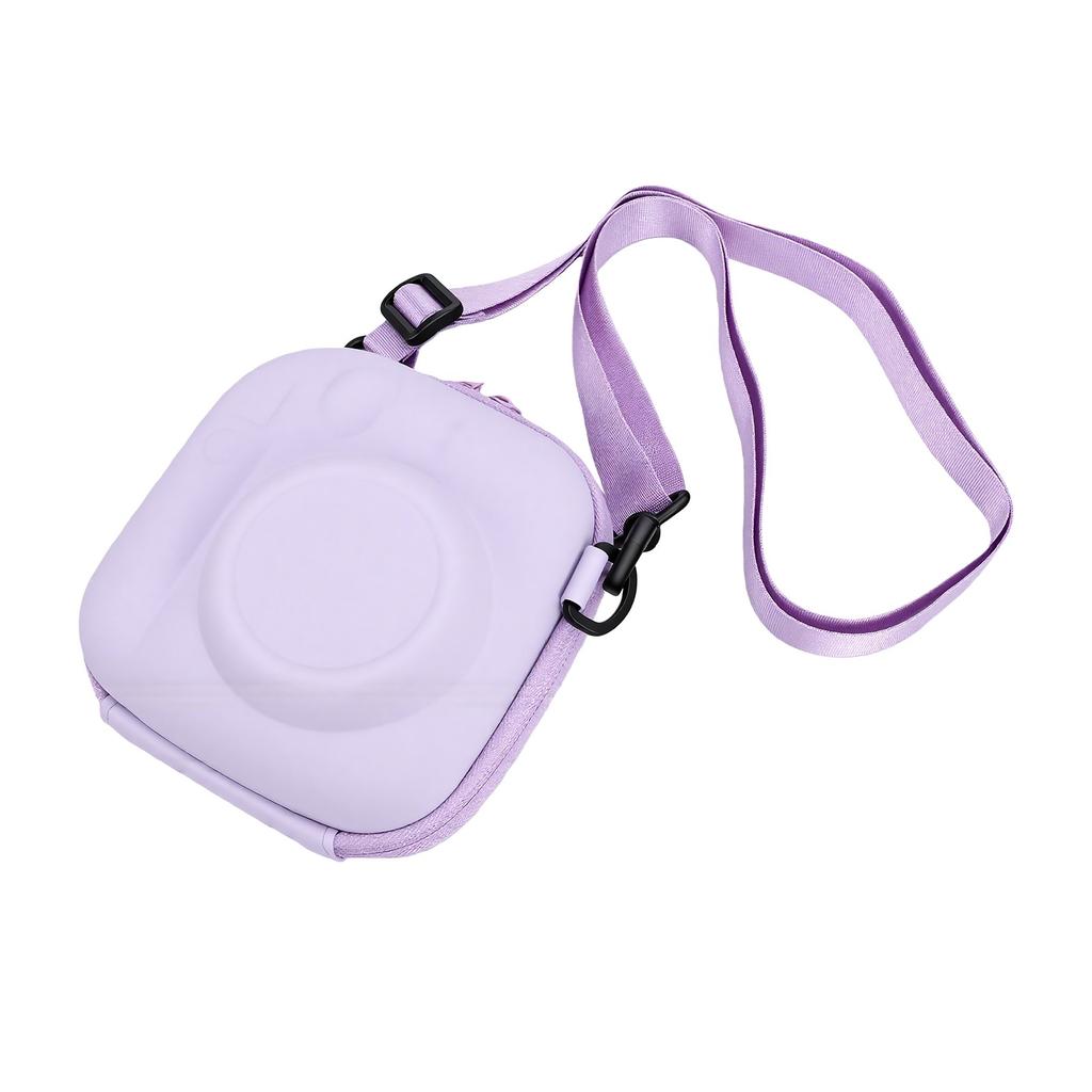 Geantă de transport protectoare pentru aparat foto instant, compatibilă cu Fujifilm Instax Mini 13 12, geantă portabilă cu curea de umăr, din EVA dur, pentru depozitare