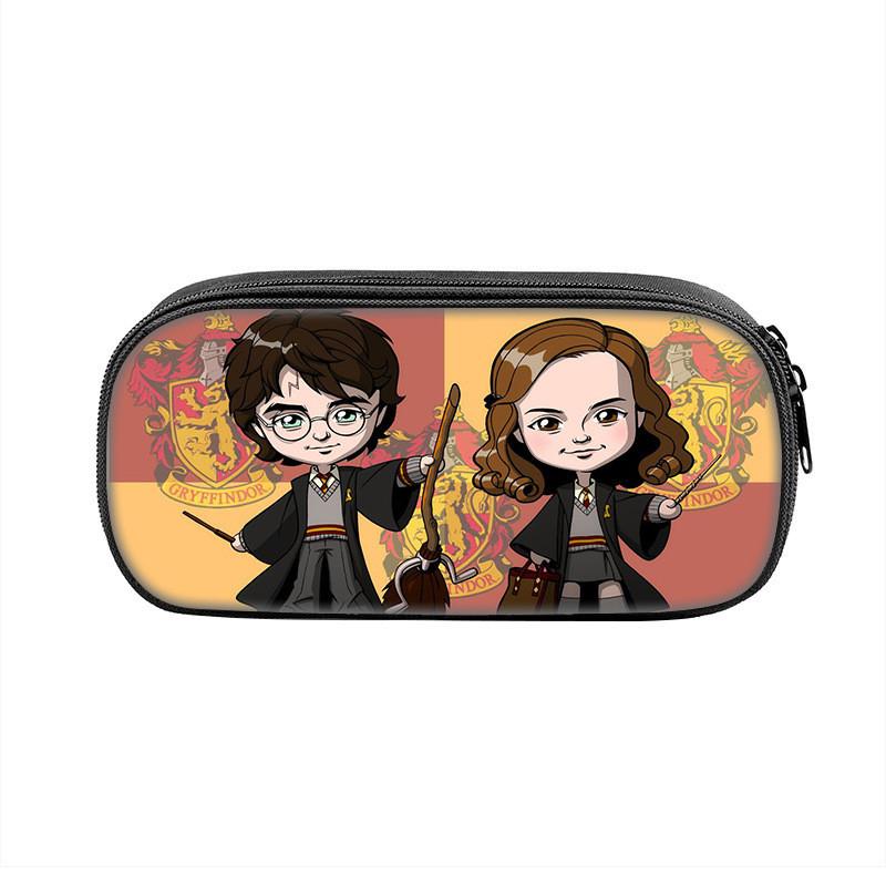 Harry Potter School Stationery Bag With Nylon Material For Students And Gift Use