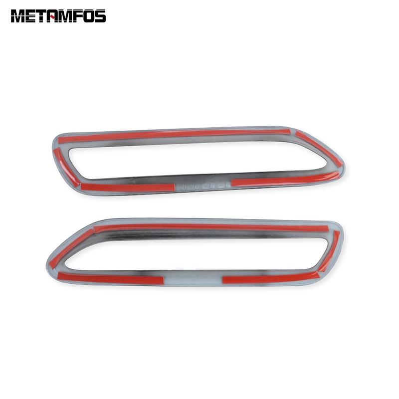 For Toyota Sienna   Carbon Fiber Fog Tail Light Lamp Cover Trim Foglight Foglamp Protector Bezel Accessories Car Styling