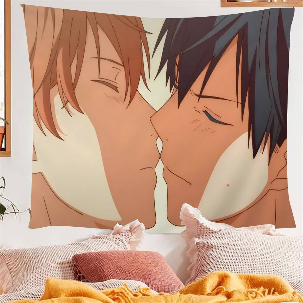 Given Manga Vai Receber Anime Anime Tapestry Hanging Tarot Hippie Wall Rugs Dorm Home Decor
