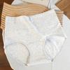 High Waist Antibacterial Breathable Solid Color Cotton Crotch Women Underwear